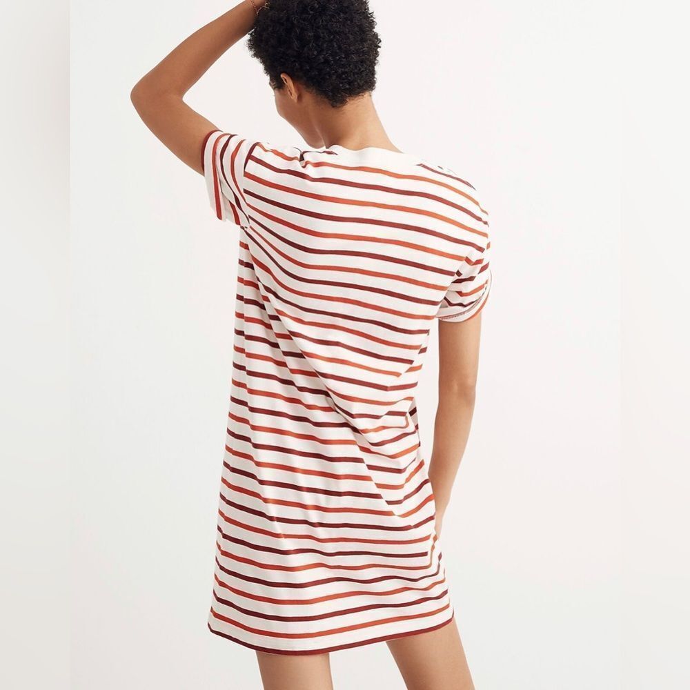 Vintage Madewell Pocket Tee Stripe Dress